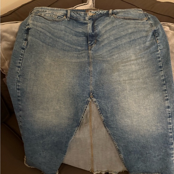 Midi denim shirt - Picture 3 of 4